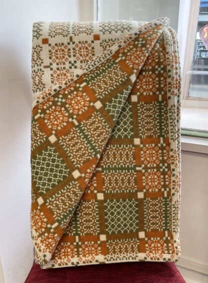 Melin Tregwynt Gardd Throw - Melyn Mair