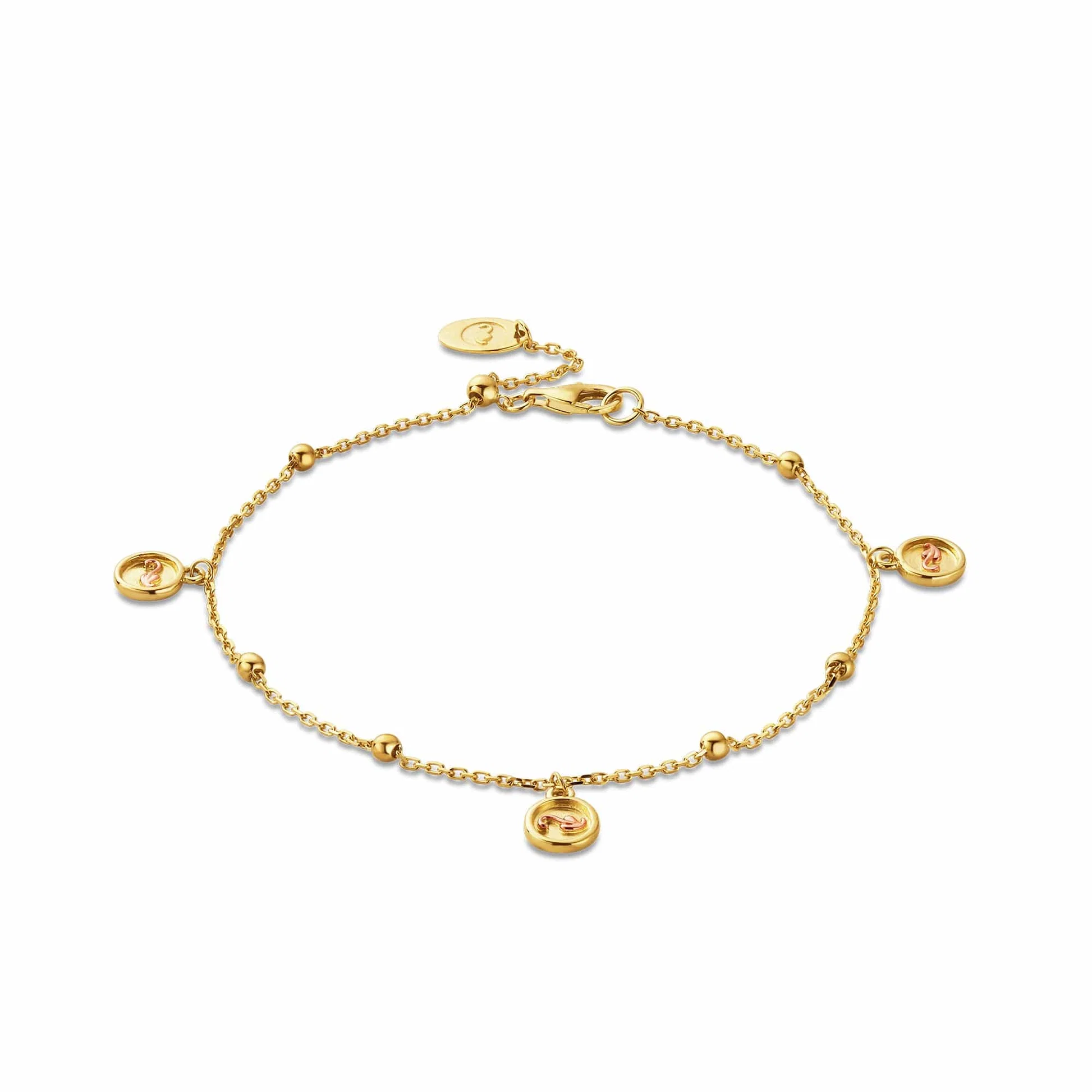 Featured image for “Insignia 9ct Solid Gold Drop Bracelet”