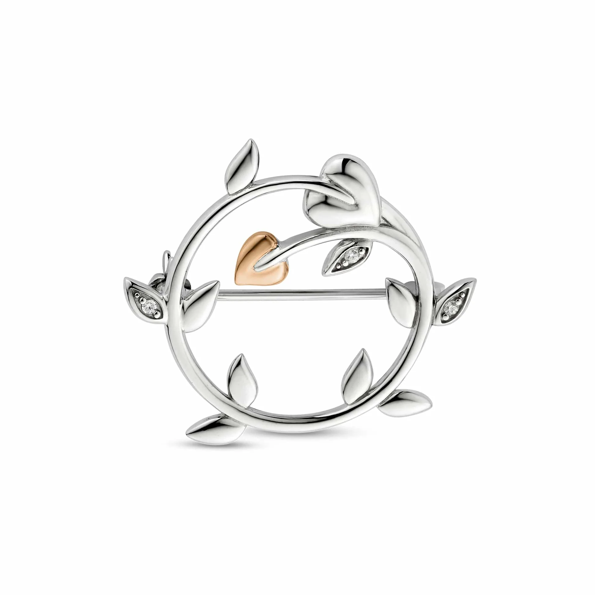 Nature's Wonder Sterling Silver Forget-Me-Not Brooch - Image 3